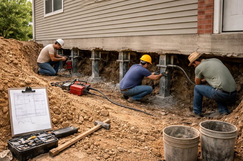 Foundation Repair in Pittsburgh, PA