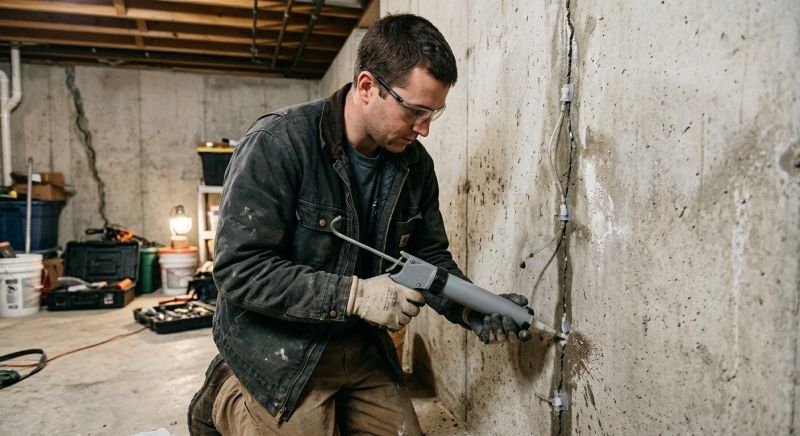 Basement Crack Repair in Pittsburgh, PA