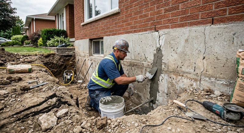 Basement Foundation Repair in Ambridge, PA