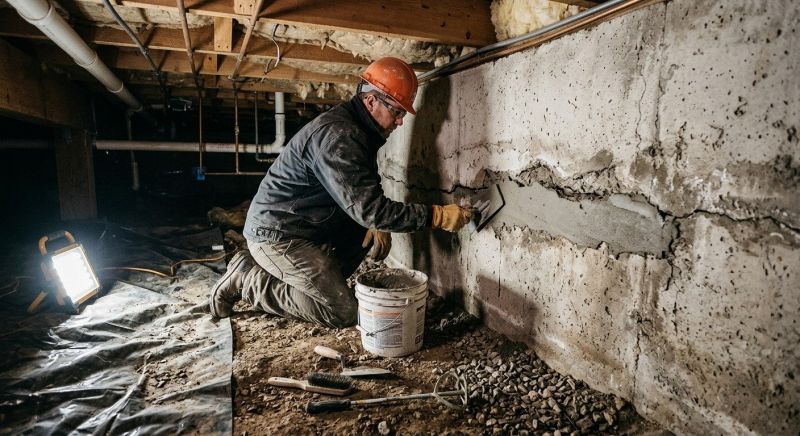 Basement Foundation Repair in Evans City, PA