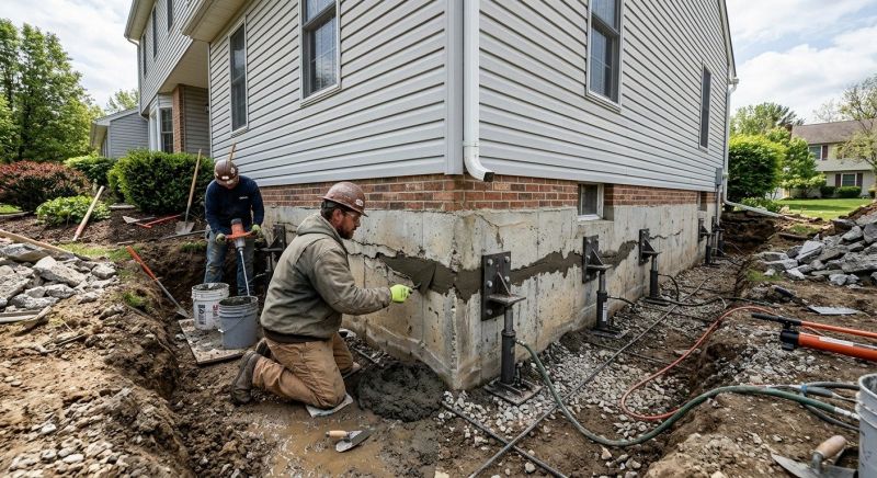 Basement Foundation Repair in Irwin, PA
