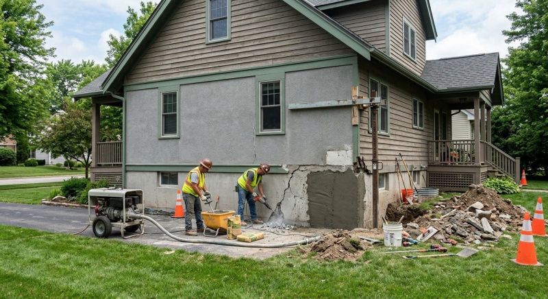 Building Foundation Repair in Freeport, PA