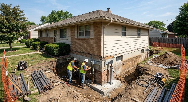 Building Foundation Repair in Wexford, PA