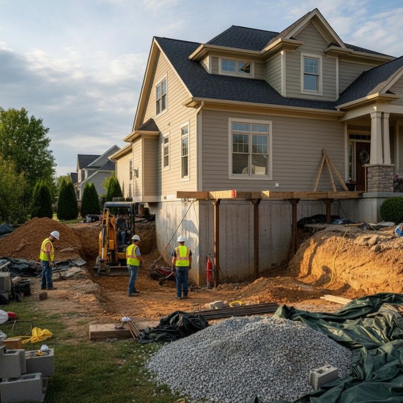 Building Foundation Repair in Zelienople, PA