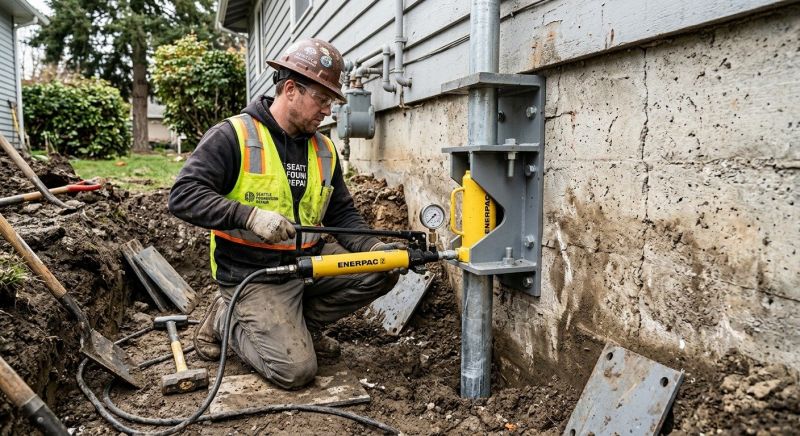 Concrete Foundation Leveling in Conway, PA