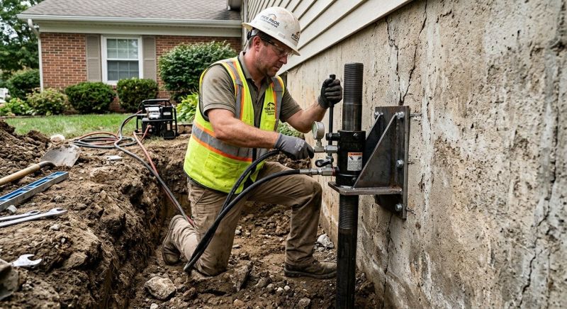 Concrete Foundation Leveling in Conway, PA