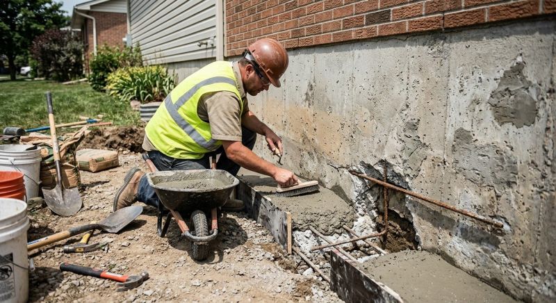 Concrete Foundation Repair in Harmony, PA