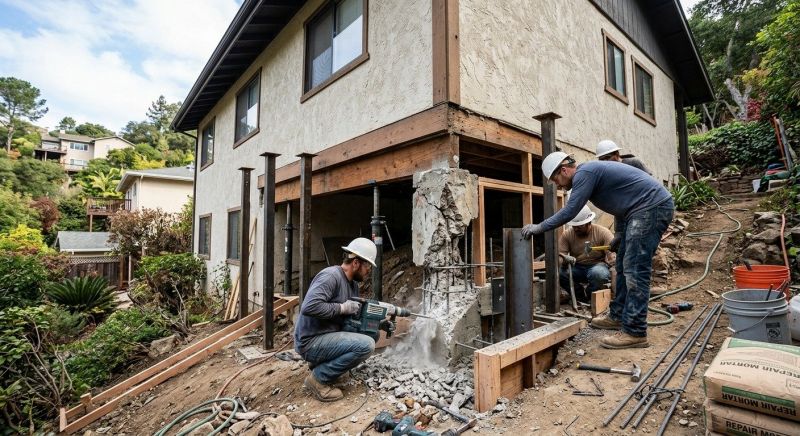 Concrete Foundation Repair in Monroeville, PA