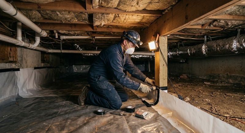 Crawl Space Leveling in Pittsburgh, PA