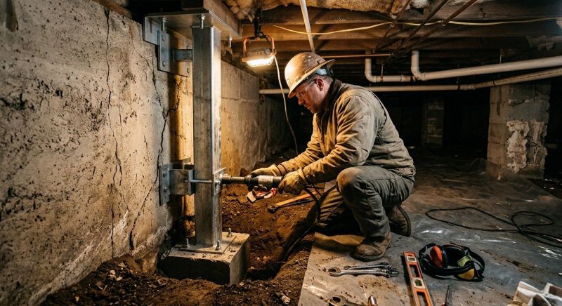 Crawlspace Foundation Repair in Conway, PA