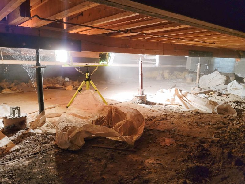 Crawlspace Foundation Repair in Mars, PA