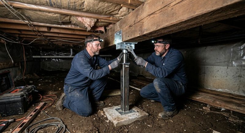 Crawlspace Foundation Repair in Wilmerding, PA