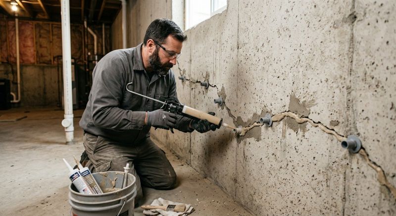 Foundation Cracks Repair in Pittsburgh, PA