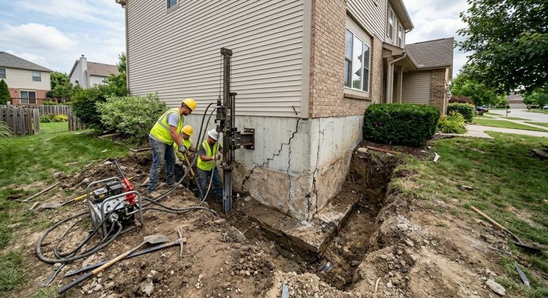 Foundation Damage Repair in Conway, PA