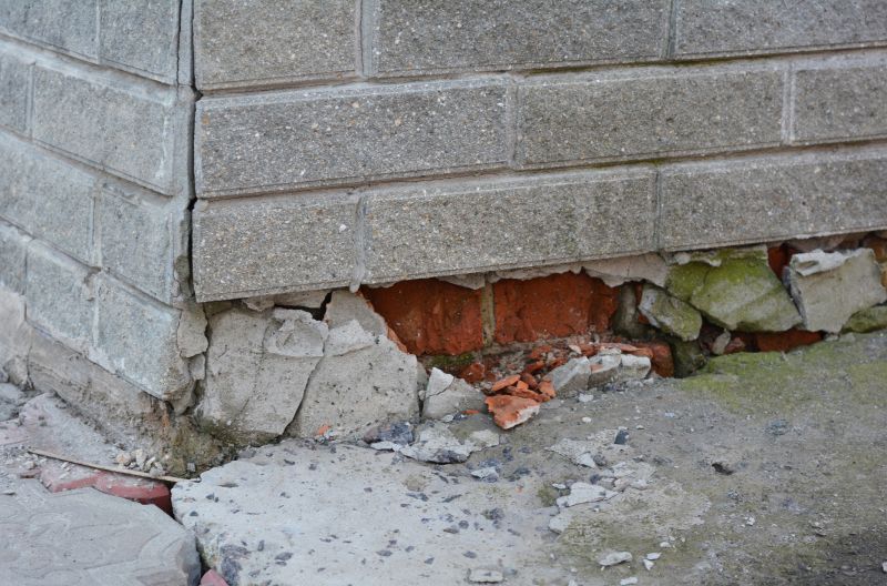 Foundation Damage Repair in Conway, PA