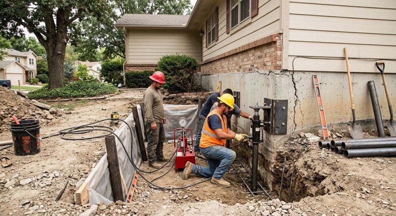 Foundation Damage Repair in Murrysville, PA