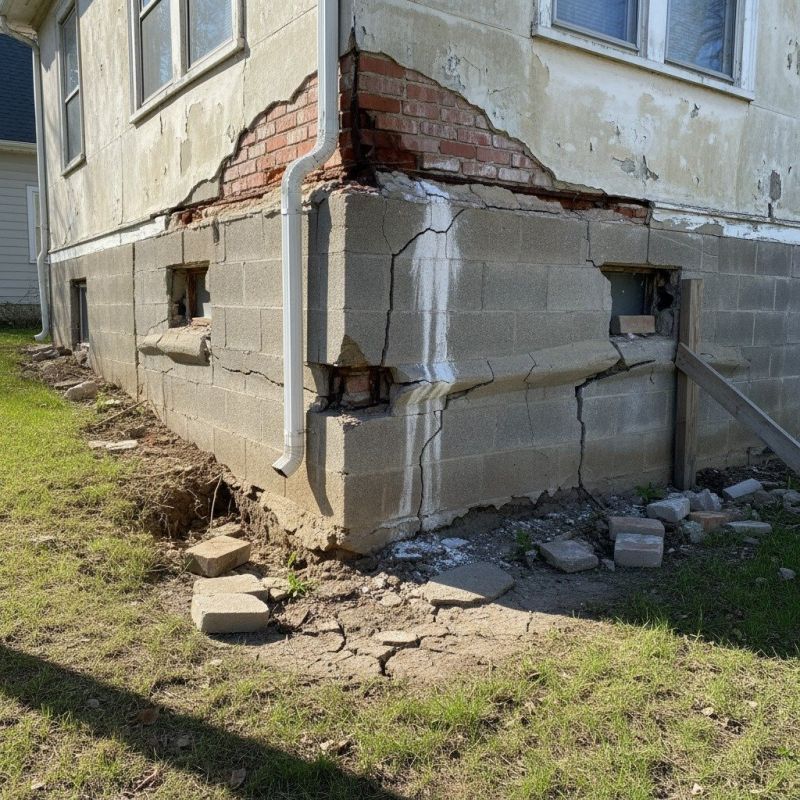 Foundation Damage Repair in Zelienople, PA