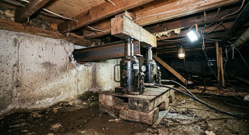 Foundation Jacking in Beaver, PA