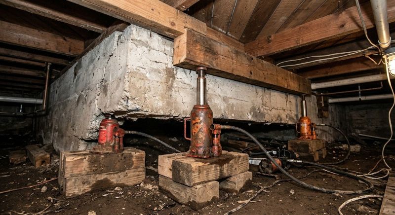 Foundation Jacking in Carnegie, PA