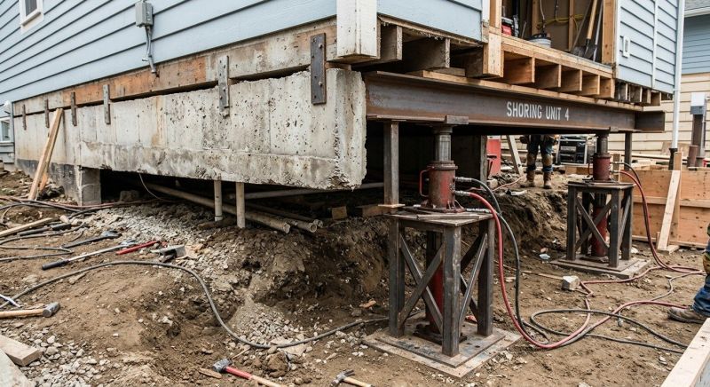 Foundation Jacking in Conway, PA