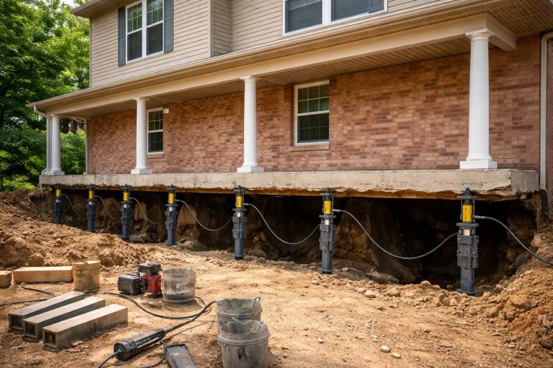 Foundation Jacking in Gibsonia, PA