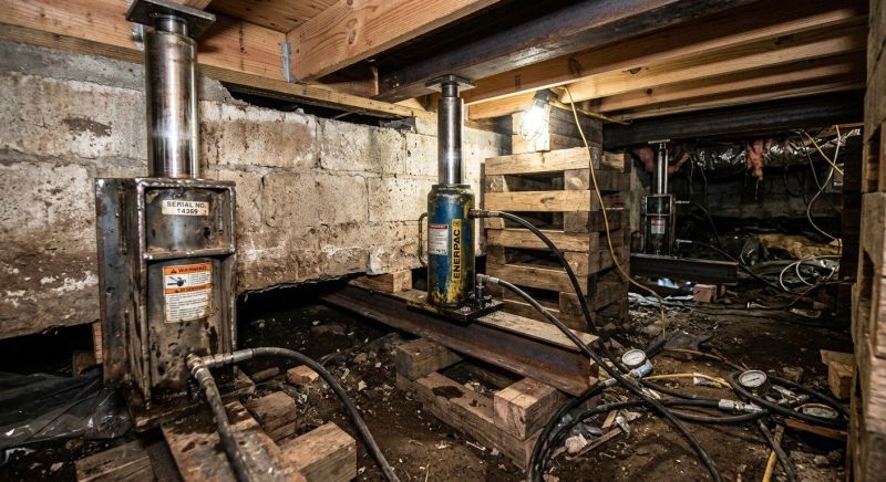 Foundation Jacking in Mars, PA