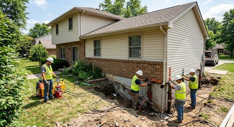 Foundation Jacking in Monroeville, PA