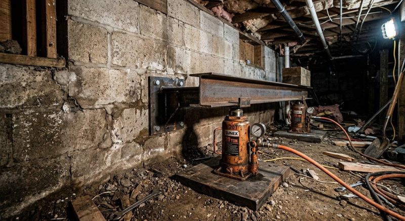 Foundation Jacking in Natrona Heights, PA