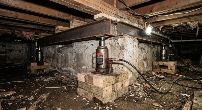 Foundation Jacking in Venetia, PA
