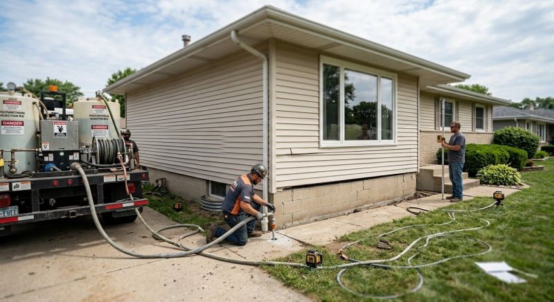 Foundation Lifting in Gibsonia, PA