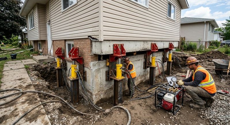 Foundation Lifting in Gibsonia, PA