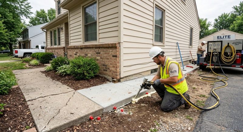 Foundation Lifting in Glenshaw, PA