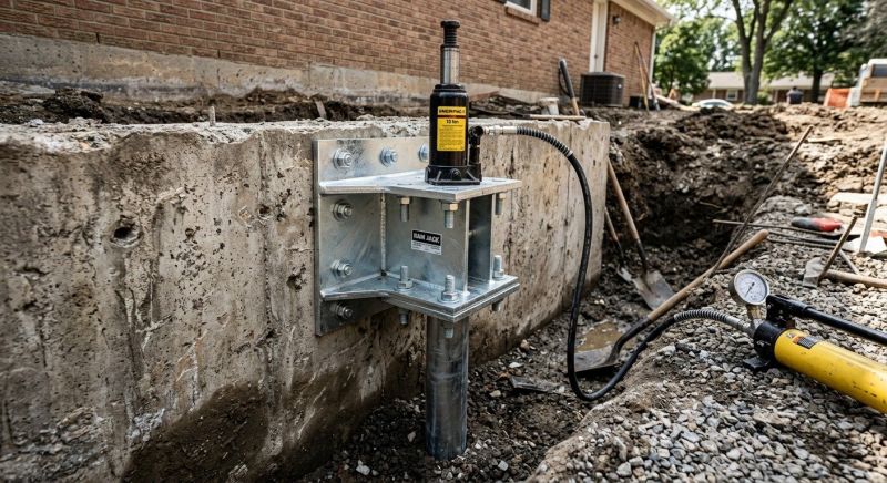 Foundation Pier Leveling in Pittsburgh, PA