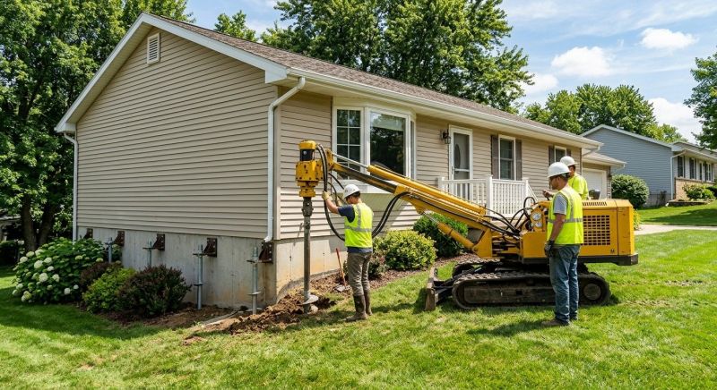 Foundation Raising in Beaver Falls, PA