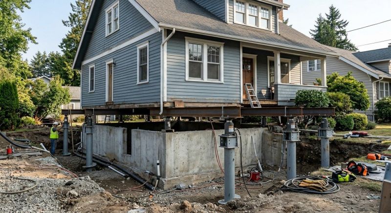 Foundation Raising in Canonsburg, PA
