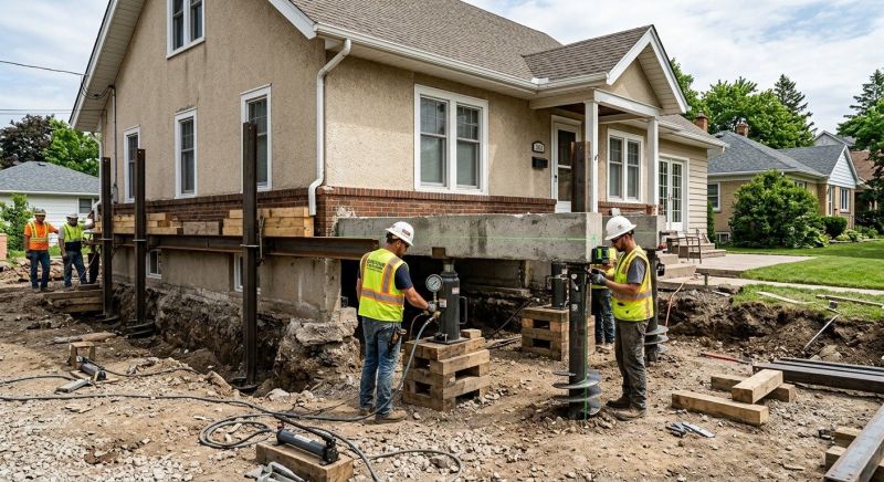 Foundation Releveling in Pittsburgh, PA