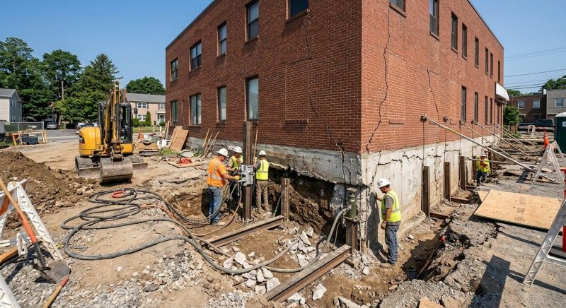 Foundation Renovation in Pittsburgh, PA