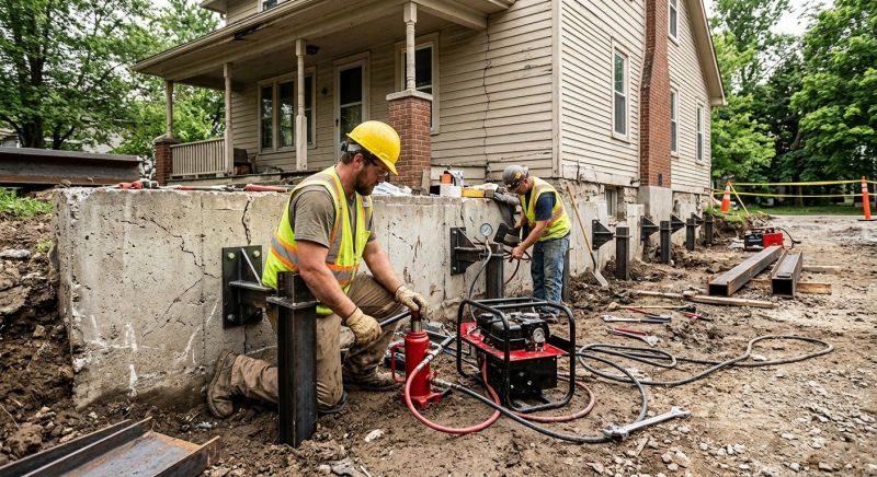 Foundation Stabilizing in Beaver County, PA