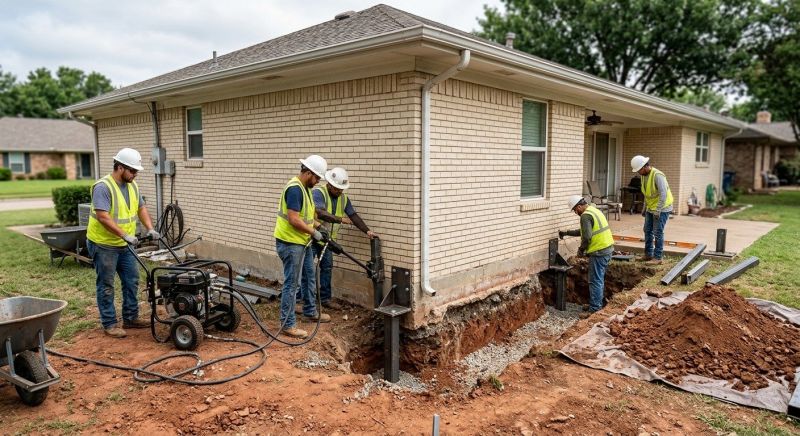 Foundation Stabilizing in Beaver Falls, PA