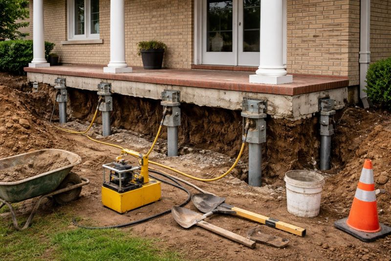 Foundation Stabilizing in Hookstown, PA