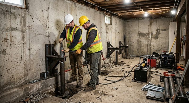 Foundation Stabilizing in Mc Donald, PA