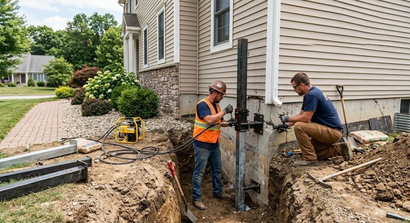 Foundation Stabilizing in Sewickley, PA