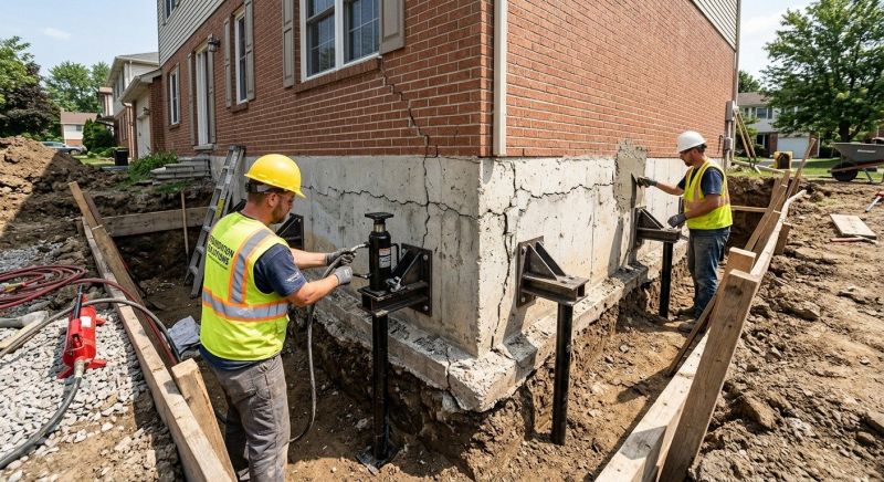 Foundation Structural Repair in Ambridge, PA