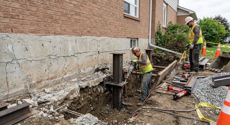 Foundation Structural Repair in Leechburg, PA