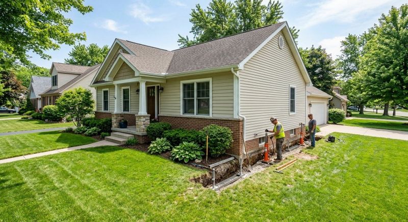 Home Foundation Leveling in Cranberry Twp, PA