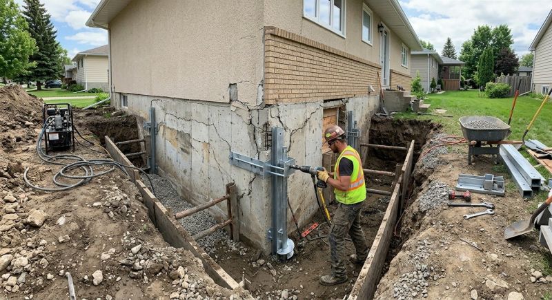 Home Foundation Repair in Elizabeth, PA