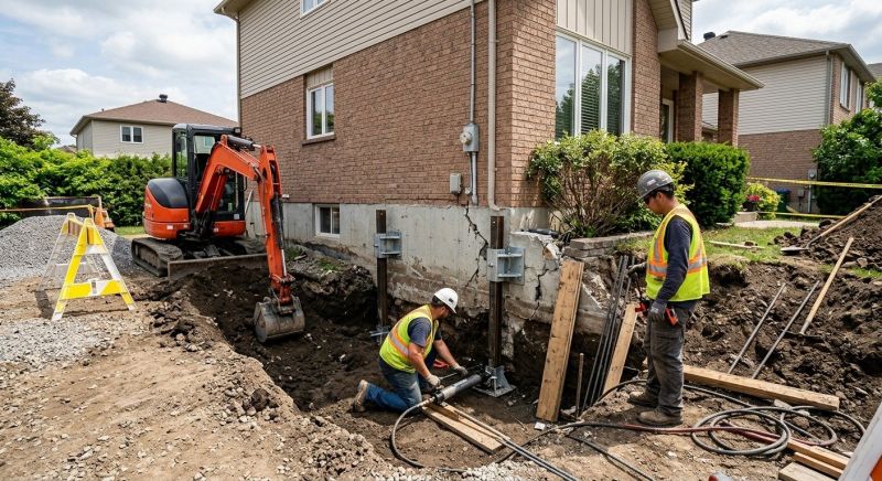Home Foundation Repair in Evans City, PA