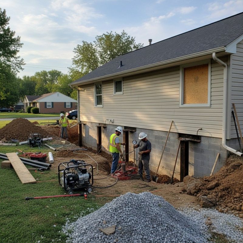 Home Foundation Repair in Wilmerding, PA