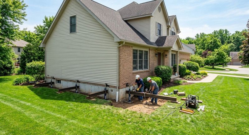 House Foundation Leveling in Pittsburgh, PA
