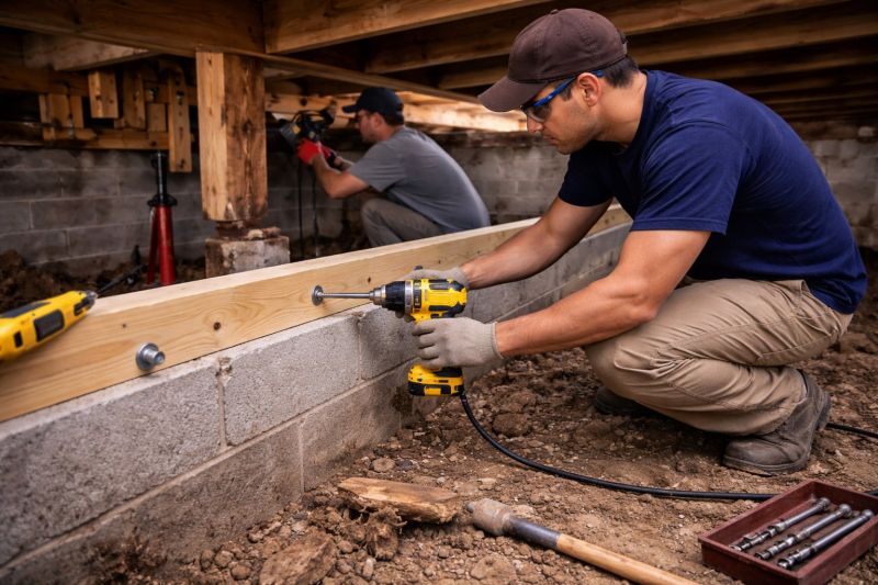 House Foundation Repair in Ambridge, PA